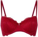 HUNKEM&Ouml;LLER Vorgeformter B&uuml;gel-BH Marine - Chili Pepper - 75D