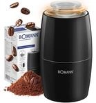 Bomann&reg; Kaffeem&uuml;hle elektrisch | f&uuml;r 60g Kaffeebohnen | Mahlgrad variabel 