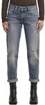 G-STAR Damen Kate Boyfriend Jeans, Blau (Worn in Electric Blue Destroyed