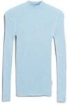 ARMEDANGELS Damen Pullover Slim Fit aus Bio-Baumwolle ALAANIA Fitted Blue Glow M