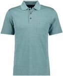 RAGMAN Herren Softknit-Polo Jacquard