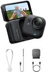 Insta360 GO Ultra Nachtschwarz-Kleine 4K Vlogging-Kamera, Freih&auml;ndig, POV-Kamera,