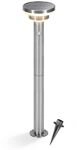 esotec Solar PIR Standleuchte Modena 85, Bewegungsmelder, 3 Leuchtmodi, Akku, LED