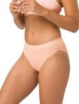 BeeDees Damen Slip Microfun Tai Pale Peach, 44 mit Elastikbund