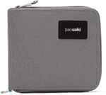 Pacsafe RFIDsafe Zip Around Wallet Stone