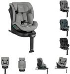 Kikkaboo Kindersitz i-Twist i-Size (40-150 cm) Gruppe 0+/1/2/3 St&uuml;tzbein Isofix