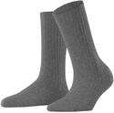 FALKE Damen Socken Cosy Wool Boot W So Wolle Kaschmir einfarbig 1 Paar, Grau Light