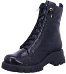 Paul Green Boots 8216-058, Reptillederoptik, Schwarz, Damen EU 7/40,5
