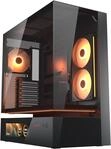 Cougar CFV235 Vision &ndash; ARGB Mid‑Tower‑Geh&auml;use &ndash; Schwarz | 9,16&Prime;