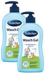 B&uuml;bchen Wasch Gel f&uuml;r zarte Babyhaut, 400ml Pumpspender, 2er Pack (2 x 400 ml)