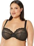 ELOMI Damen Charley Bra: Stretch Lace & Mesh Racerback Option Niedrige Uk jj,