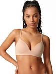 Skiny Damen Da. Triangel Gepaddet BH, Beige, 85B EU