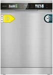Cecotec Kompakte Sp&uuml;lmaschine 60 cm Bolero Aguazero 6320 Inox D, 1900W, 15 Gedecke,