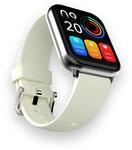 HiFuture Future Zone2 Bluetooth Calling Smart Watch Silver White