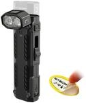 Nitecore EDC09 EDC-Taschenlampe, 1600 Lumen, 102&deg; drehbarer Schwenkkopf, 3