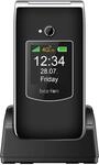Beafon, SL605 LTE 4G, Silverline, Klapphandy, Seniorenhandy mit Notrutaste,