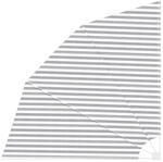 vidaXL Balkon Sichtschutz Anthrazit und Wei&szlig; 210 x 210 cm Polyester, Balkon