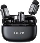 BOYA MINI 2 Mikrofon Handy, 48kHz/24Bit, 100m, 30h, USB-C Mini Mikrofon f&uuml;r iPhone
