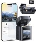 Baseus VD1 Pro Dashcam Auto Vorne Hinten 4K+1080P, Solar-Dashcam mit 14-T&auml;giger