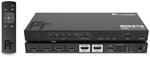 FeinTech AX341 HDMI 2.1 eARC Splitter Switch 4 In 2 Out mit Audio Extractor