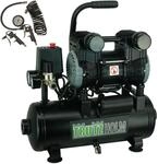 TRUTZHOLM Brushless Silent Fl&uuml;sterkompressor tragbar innenbeschichtet 900 W / 9