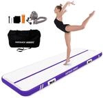 AirTrack Nordic Standard Air Track Matte 3m/4m/5m/6m/7m/8m mit Luftpumpe, Turnmatte