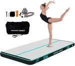 AirTrack Nordic Carbon - Air Track Matte 3m/4m/5m/6m/8m mit Luftpumpe, Aufblasbare
