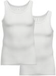 Herren Org 426 DR Unterhemd Weiﾟ 7