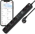 Brennenstuhl Connect Eco-Line WiFi Steckdosenleiste/Intelligente Mehrfachsteckdose