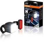 OSRAM LEDsBIKE COMPACT 100 Set, wiederaufladbares Fahrradlicht-Set &ndash; Vorder- und