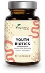Youth Biotics Kapseln | Veganer Anti-Aging Komplex | Mit Vollagen, Hyalurons&auml;ure &