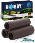 HOBBY Aquaristik Prawn Pyramid 2-1 dark I 3,5 x 3,5 x 5 cm I Brut- und Versteckh&ouml;hle