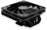 ID-COOLING IS-67-XT BLACK 67 mm Niedrigprofil-CPU-K&uuml;hler mit 6 Heatpipes,