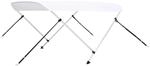 vidaXL 2-Bow Bimini Top mit Edelstahl-Clip Bootsverdeck Boot Verdeck Sonnendach