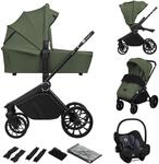 LIONELO MIKA PLUS 3-in-1 Buggy 0-48 Monate bis zu 22 kg Babywagen bis zu 9 kg