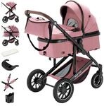 Daliya&reg; FLEXI-PRO M 2in1 Kinderwagen & Buggy (Rosa Leinen)