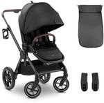 hauck Comfort N Care, Black - Kinder Buggy mit Beindecke ab Geburt bis 22 kg,