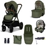 Cosatto Kinderwagen Set 3 in 1, Flach liegende Babywanne, Kinderwagenset, R129