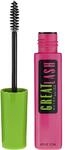 Maybelline New York Mascara f&uuml;r Volumen, Great Lash Mascara, Blackest Black, 12,5 ml