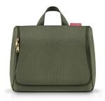 reisenthel toiletbag XL Forest Gold - praktischer Kulturbeutel mit Haken,