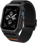 Spigen Lite Fit Pro H&uuml;lle mit Armband Kompatibel mit Apple Watch Serie 9/8/7...