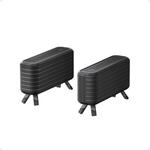 NEBULA Kabellose Satellitenlautsprecher (2er-Pack), Wi-Fi Lautsprecher, IP54...