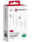 Forcell MFI Stereo Ohrh&ouml;rer f&uuml;r Apple iPhone Lightning 8-polig