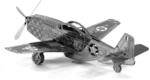 Fascinations MMS003 Metal Earth Metallbaus&auml;tze - Jagdflugzeug Mustang P-51,