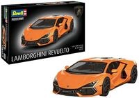 Revell Lamborghini Revuelto | Modellbausatz 1:24 mit 105 Teilen | Supersportwagen mit