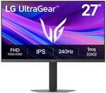LG Ultragear&trade; 27G440A-B 27 Zoll Full HD IPS Gaming Monitor, 240Hz, HDR10, AMD