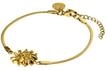 Purelei Iconic Sun Armband &ndash; filigranes Snake-Chain-Armband mit Sun-Charm &ndash;