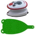 GRITZNER 636 mini B&uuml;geleisen (rot) (Gritzner 636 + gr&uuml;ne Ablage)