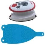 GRITZNER 636 mini B&uuml;geleisen (rot) (Gritzner 636 + hellblaue Ablage)