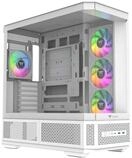 Thermaltake View 370 TG ARGB | Snow | Mid‑Tower Gaming‑Geh&auml;use | 3&times; 120 mm